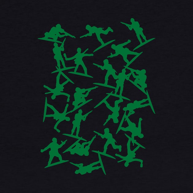 Green Plastic Soldiers by GloopTrekker